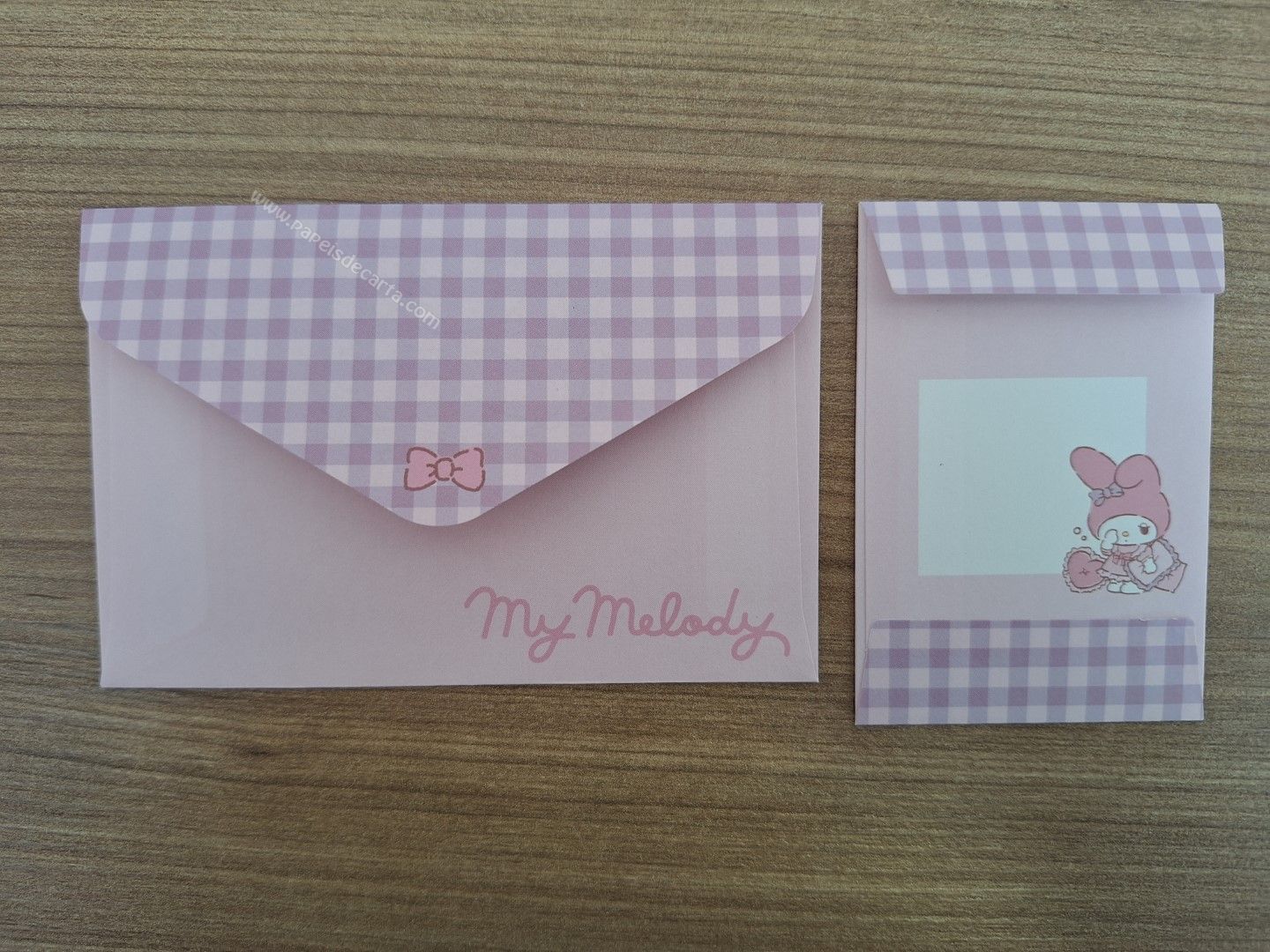 Frente dos envelopes