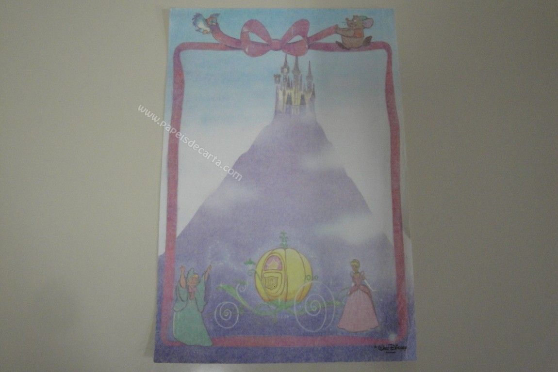 Papel de carta antigo - Coleção Disney - 02