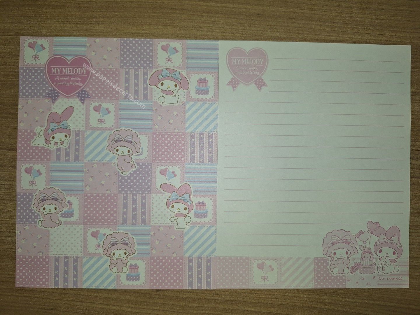 Folha frente e verso