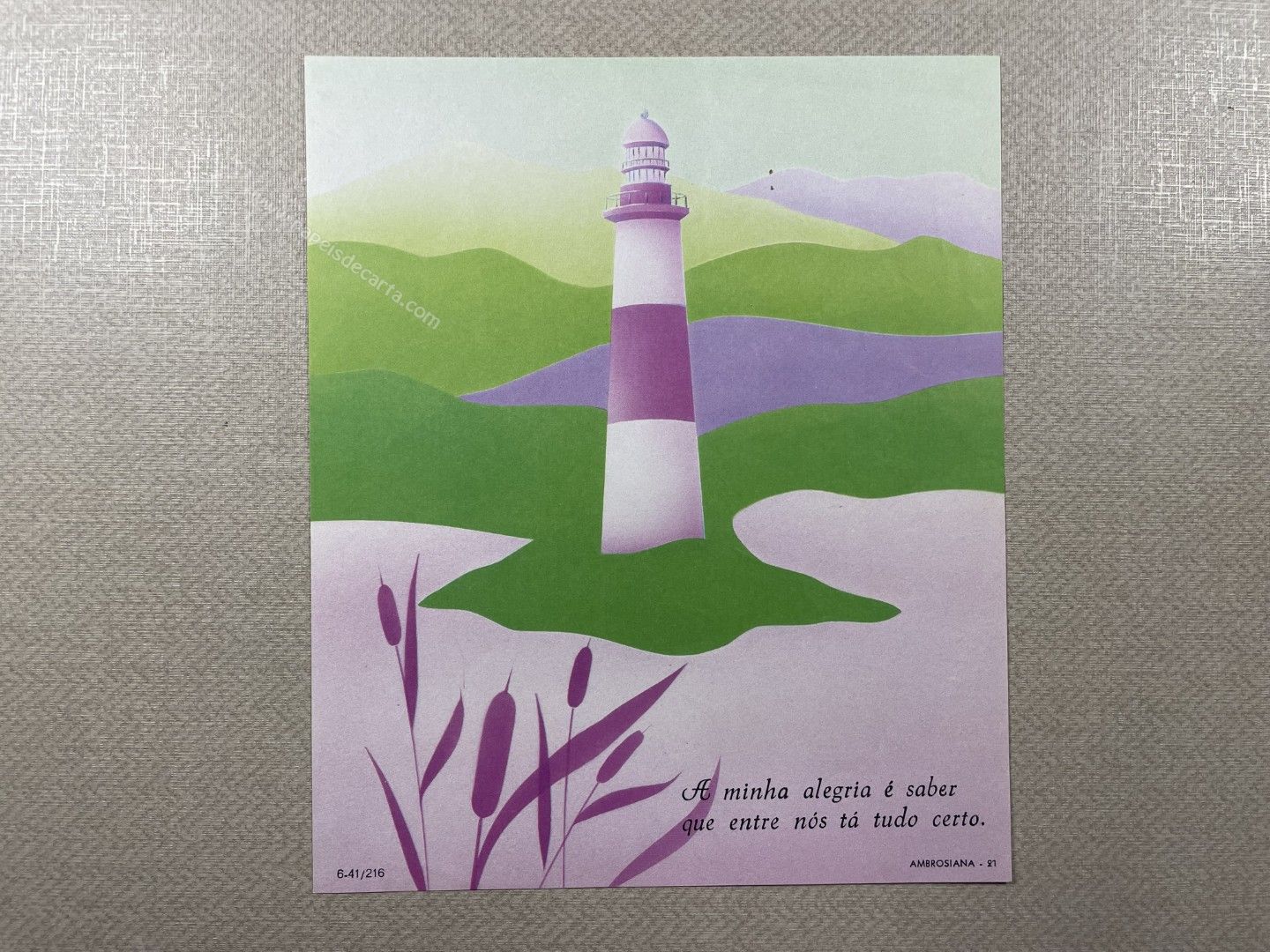 Papel de carta médio Ambrosiana - 216