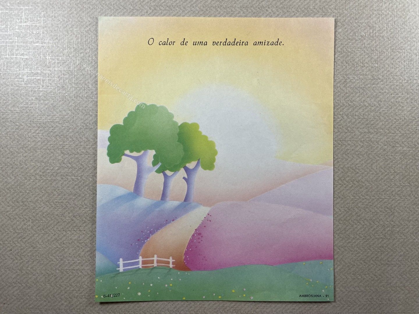 Papel de carta médio Ambrosiana - 227