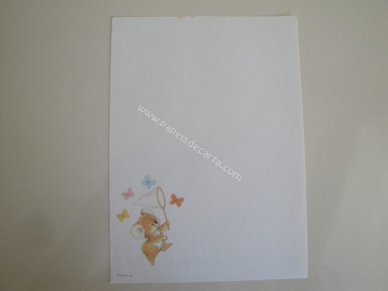 Papel de carta médio Artesanal - 6563