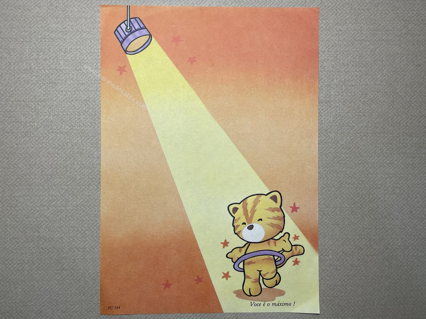 Papel de carta- Coleção PC - 344
