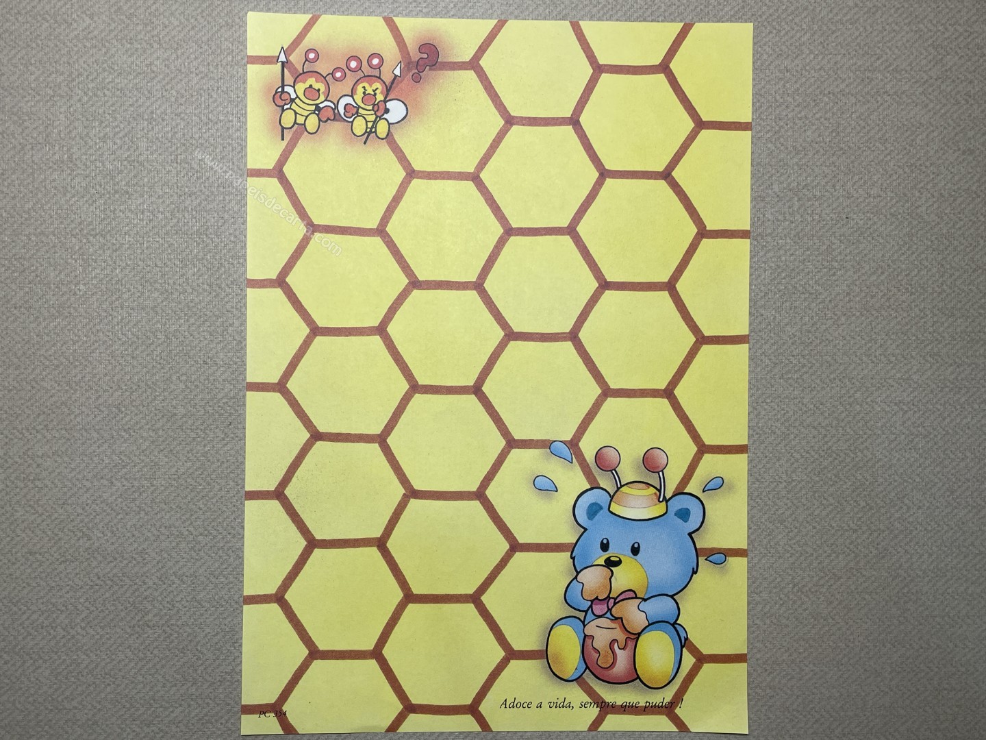 Papel de carta- Coleção PC - 354