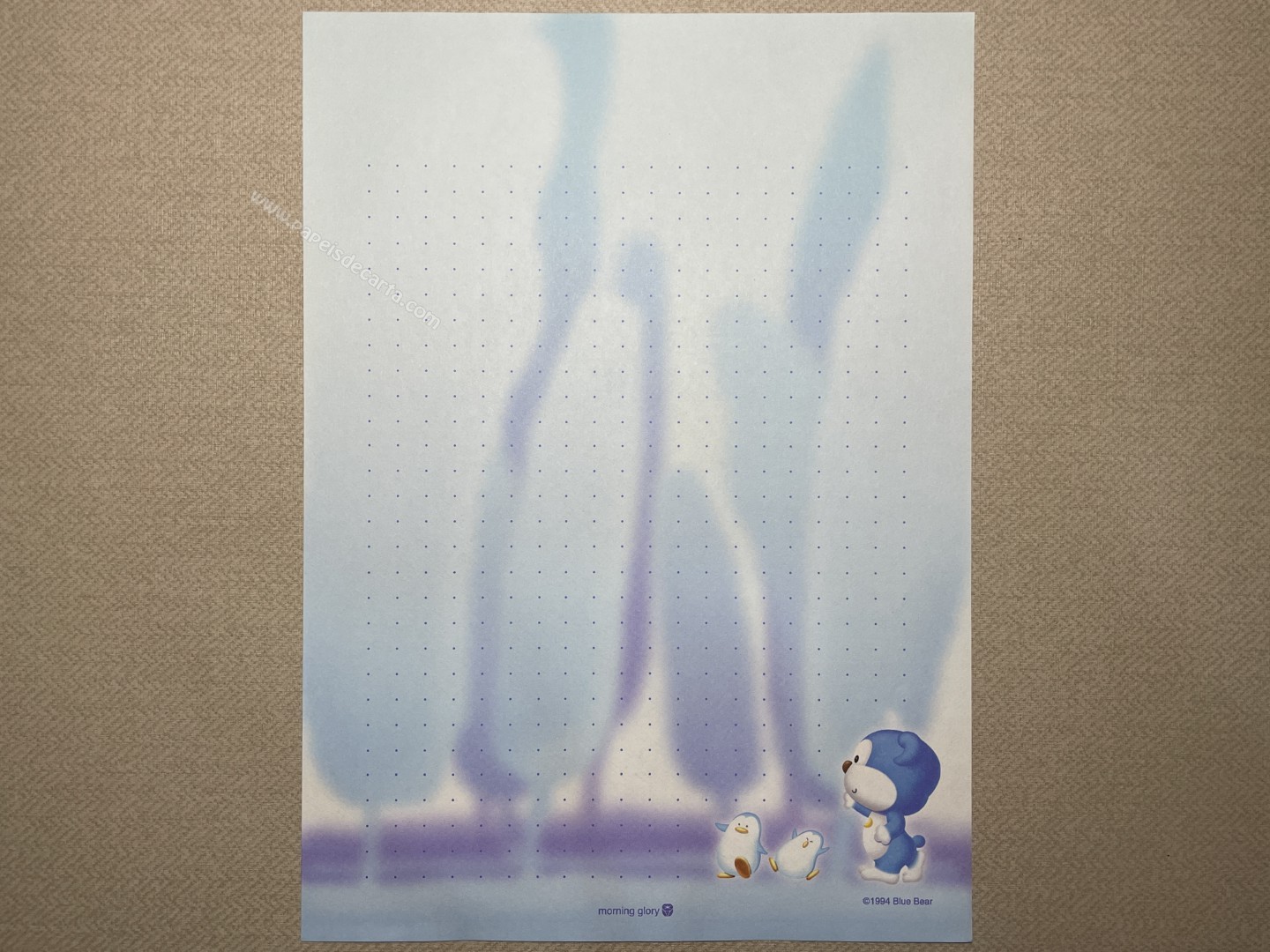 Papel de carta - Coleção Morning Glory - 75