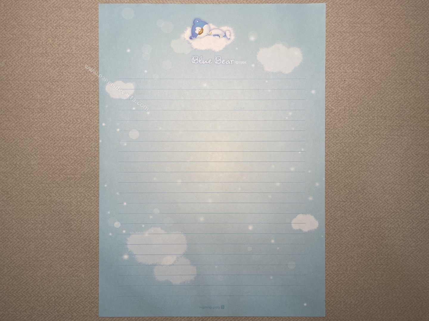 Papel de carta - Coleção Morning Glory - 76
