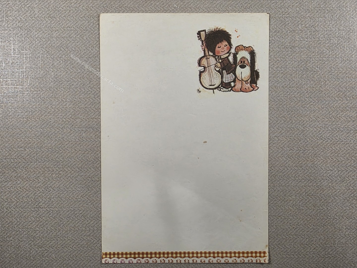 Papel de carta Menininhas - 2748