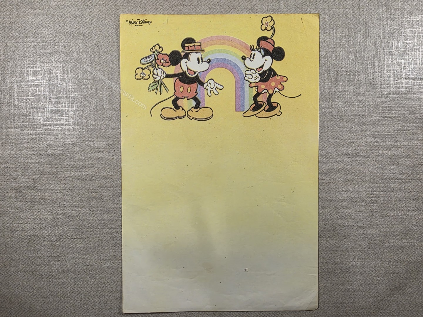 Papel de carta médio Disney - 128