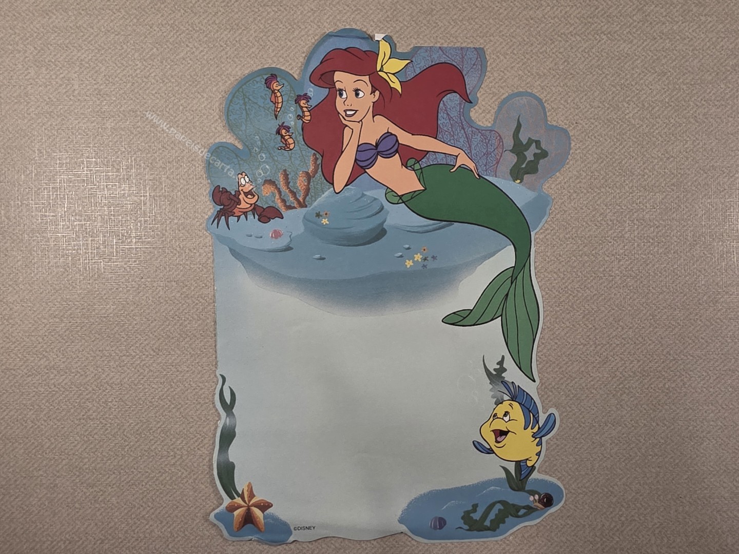 Papel de carta médio Disney - 23