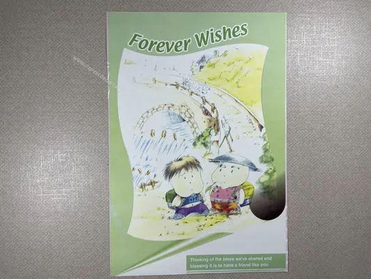Papel de carta - Coleção Best Wishes - 02