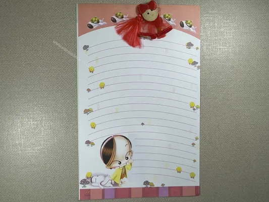 Papel de carta - Coleção Qifanwenju - 02