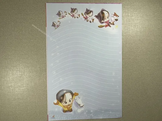 Papel de carta - Coleção Qifanwenju - 03