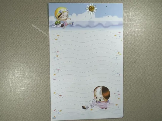 Papel de carta - Coleção Qifanwenju - 05