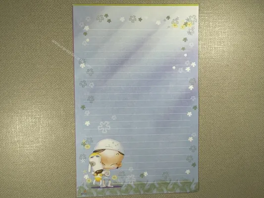 Papel de carta - Coleção Qifanwenju - 06