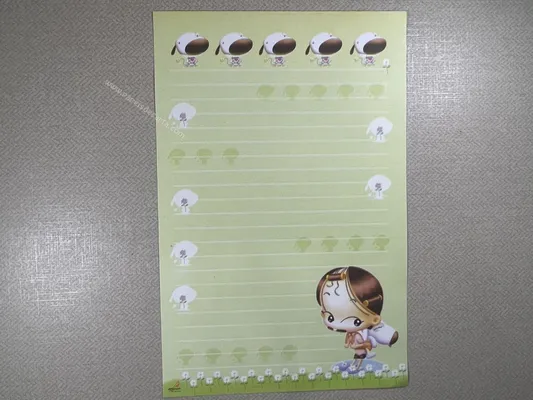 Papel de carta - Coleção Qifanwenju - 07