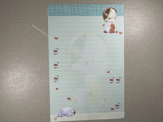 Papel de carta - Coleção Qifanwenju - 08
