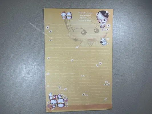 Papel de carta - Coleção Qifanwenju - 11