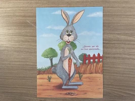 Papel de carta antigo - Bichinhos - 2819