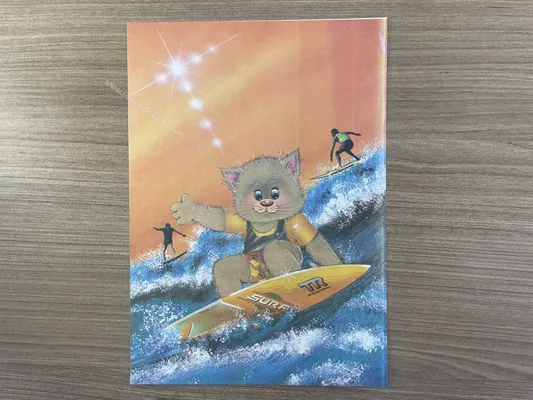 Papel de carta antigo - Bichinhos - 2827