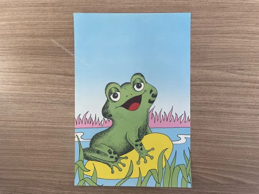 Papel de carta antigo - Bichinhos - 2877