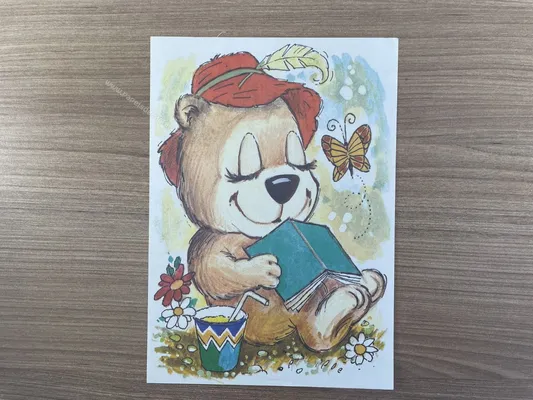 Papel de carta antigo - Bichinhos - 2892