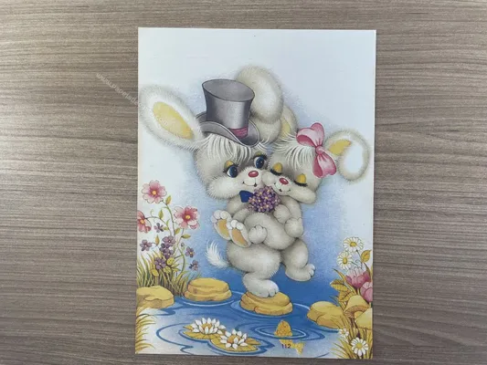 Papel de carta antigo - Bichinhos - 2896