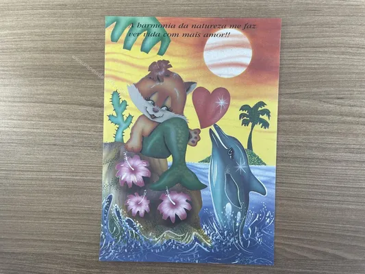 Papel de carta antigo - Bichinhos - 2906