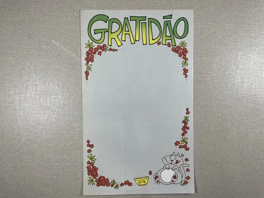 Papel de carta antigo - Coleção Ji Cart - 0