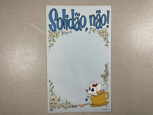 Papel de carta antigo - Coleção Ji Cart - G