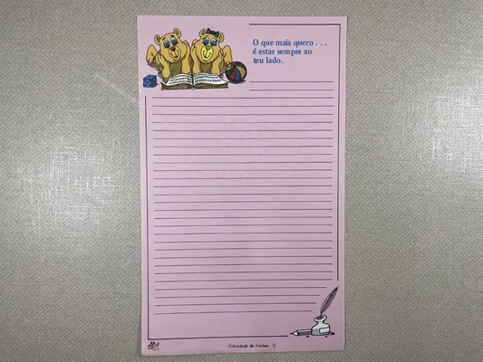 Papel de carta antigo - Coleção Ji Dart - D