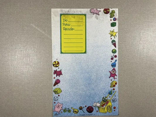 Papel de carta antigo - Coleção Ji Lart - L