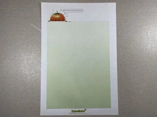 Papel de carta antigo - Coleção Saladinha