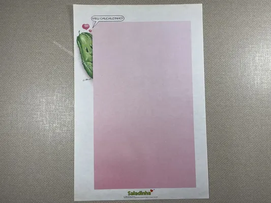 Papel de carta antigo - Coleção Saladinha