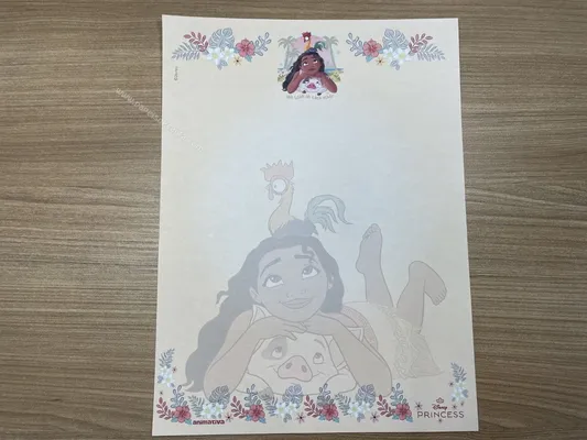 Papel de carta Disney Princess - 37