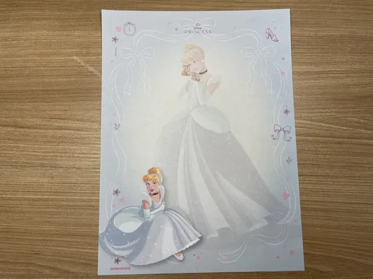 Papel de carta Disney Princess - 40
