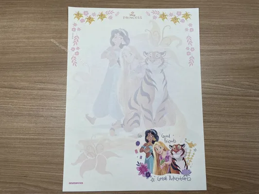 Papel de carta Disney Princess - 41