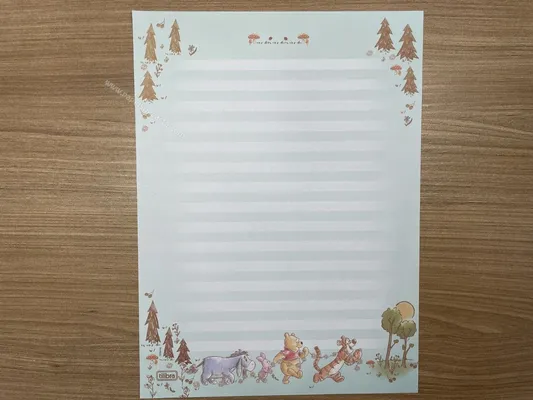 Papel de carta do Pooh 145