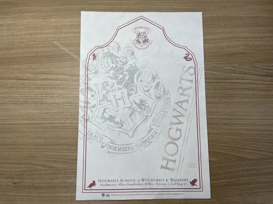Papel de carta grande - Coleção Harry Potter - 03