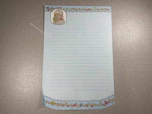 Papel de carta Menininhas - 1824