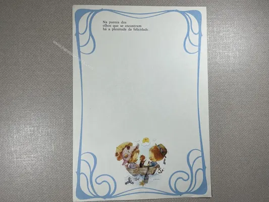 Papel de carta Menininhas - 1839