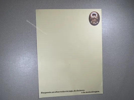 Papel de carta Menininhas - 1860