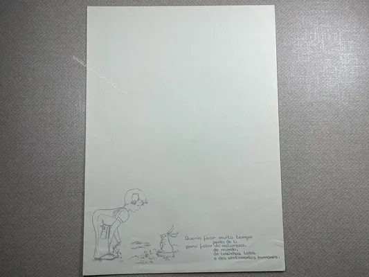 Papel de carta Menininhas - 1914