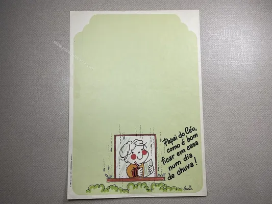 Papel de carta Menininhas - 1924