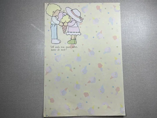 Papel de carta Menininhas - 1933