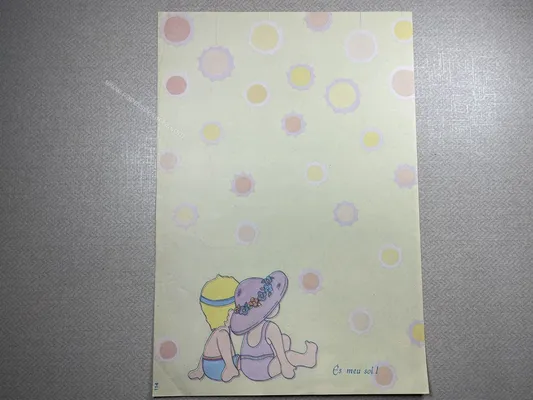 Papel de carta Menininhas - 1934