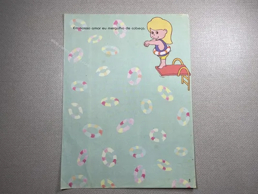 Papel de carta Menininhas - 1938