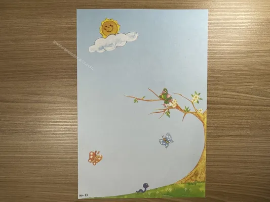 Papel de carta Paisagens - 226