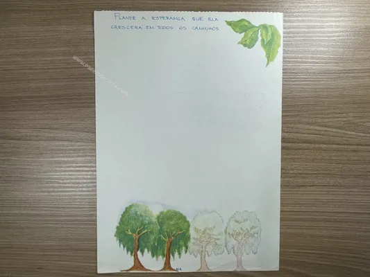 Papel de carta Paisagens - 241