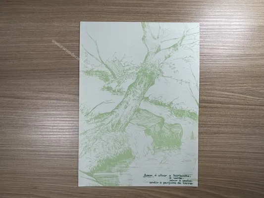 Papel de carta Paisagens - 266