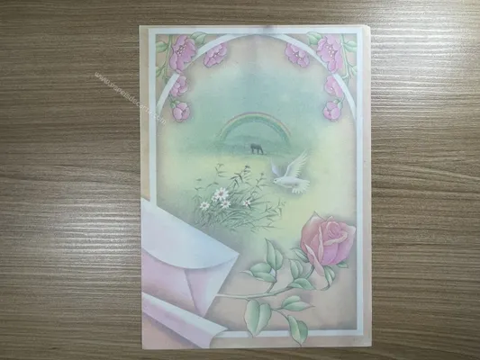 Papel de carta Paisagens - 272